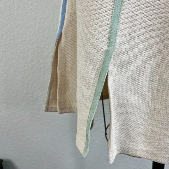 St John Spring 05 Pastel Ribbon Santana Knit Skirt - Picture 6 of 12